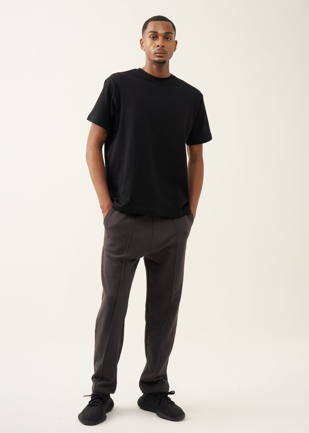 10 OZ 3D Stitch Open Bottom Fleece Sweatpants