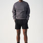 3D Raw Edge Fleece Sweatshorts