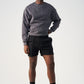 3D Raw Edge Fleece Sweatshorts