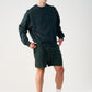 3D Raw Edge Fleece Sweatshorts