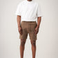 12 OZ Garment Dye Interlock Cargo Shorts