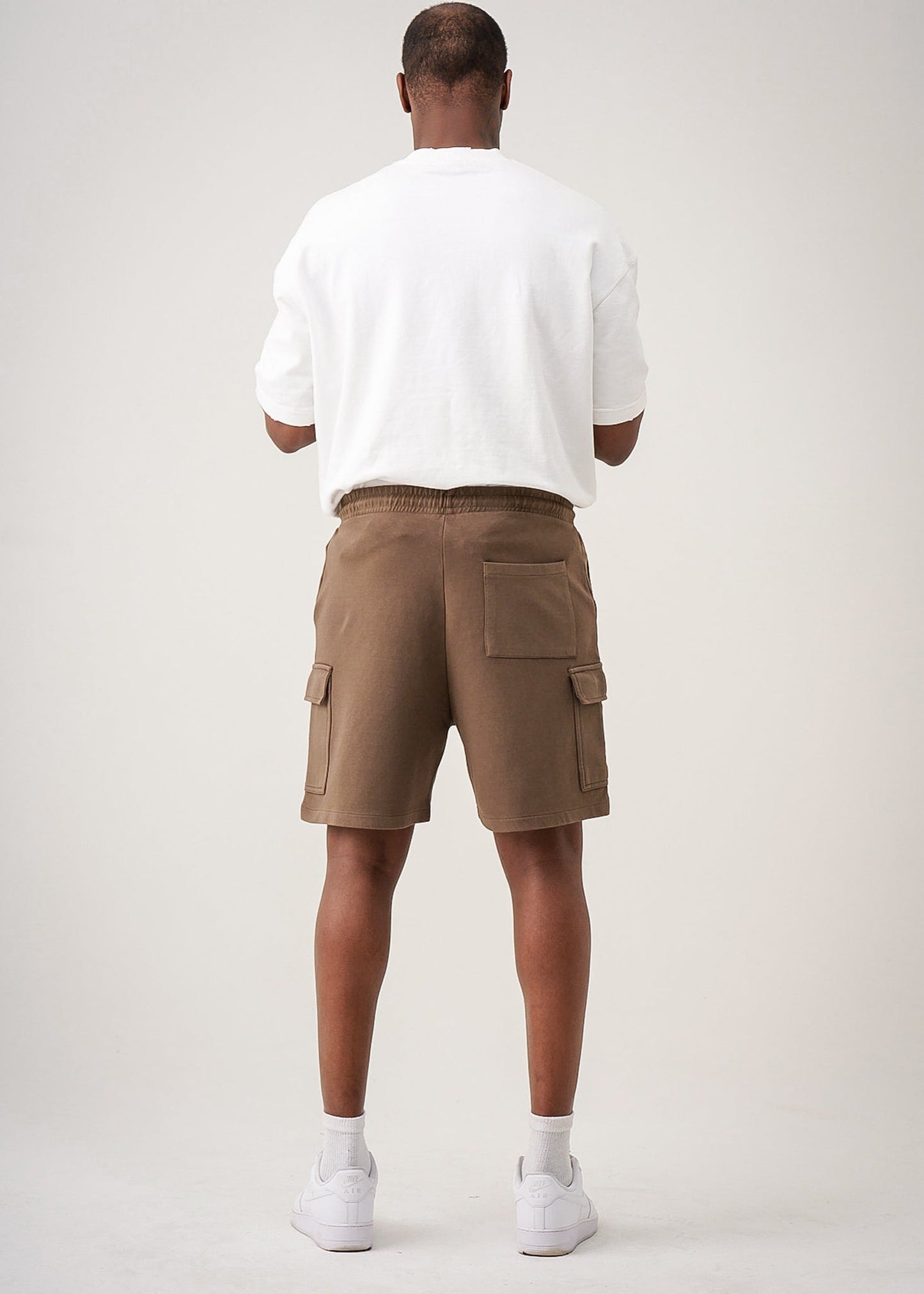 12 OZ Garment Dye Interlock Cargo Shorts