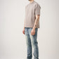 10 OZ Oversized Garment Dyed French Terry Distressed T-Shirt