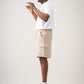 12 OZ Garment Dye Interlock Cargo Shorts