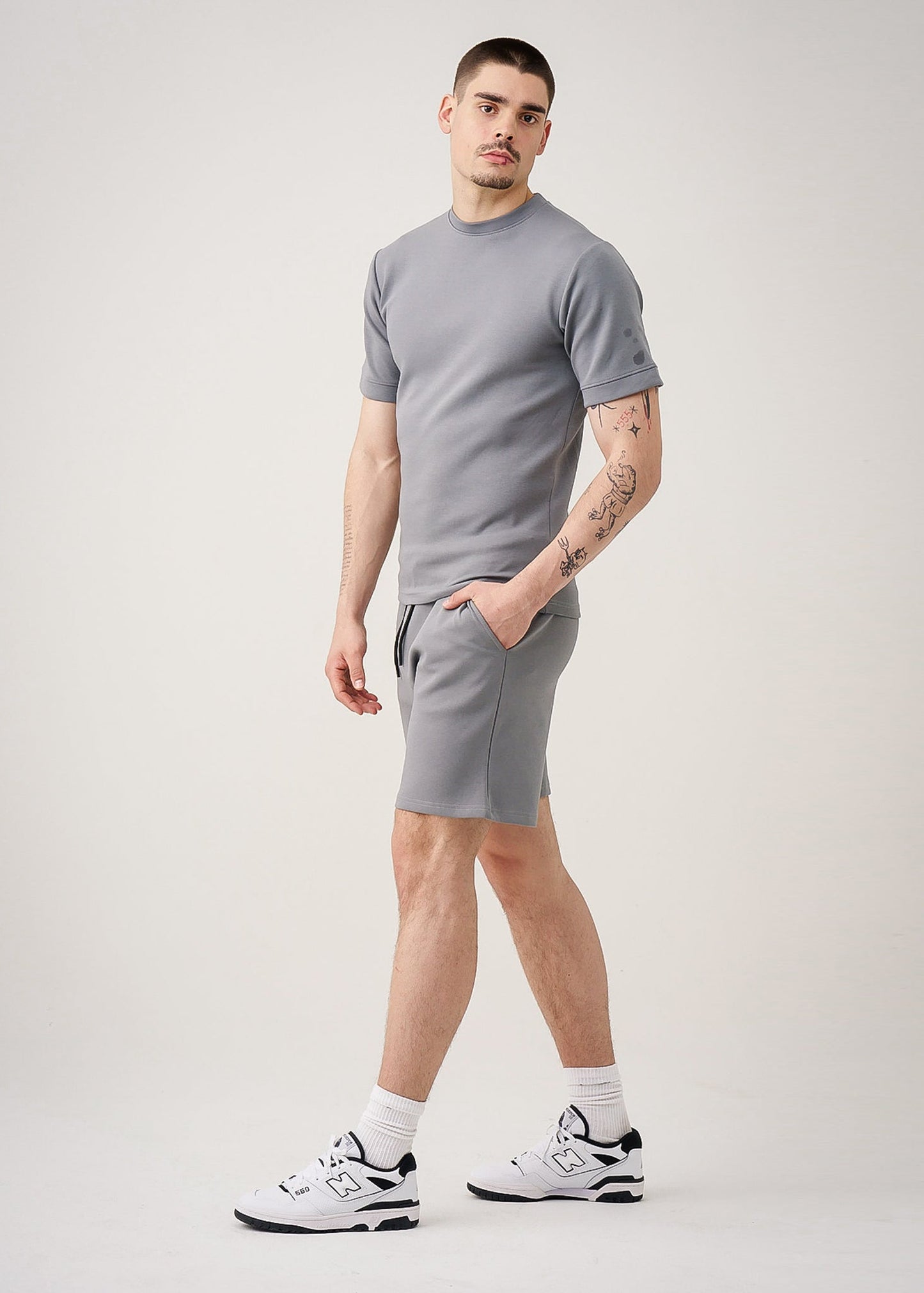 12 OZ Premium Tech T-Shirt Short Set