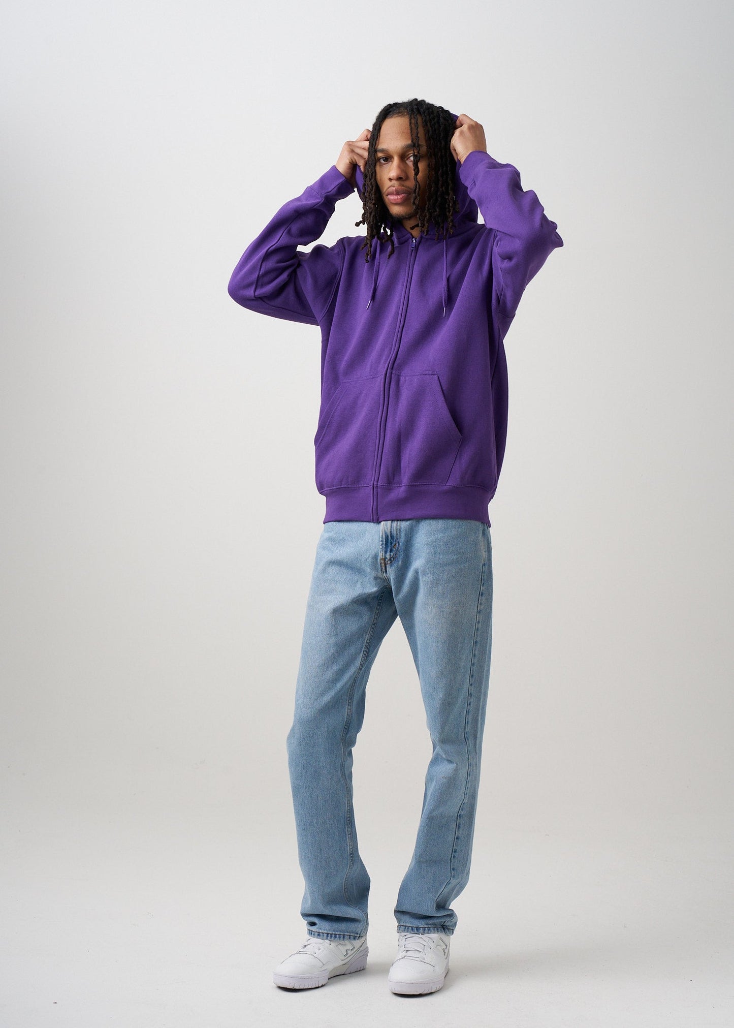 Heavy Blend Zip-Up Fleece Hooded SweatShirt