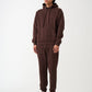 Brown Heavy Blend Fleece SweatSuit