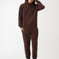 Brown Heavy Blend Fleece SweatSuit