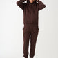 Brown Heavy Blend Fleece SweatSuit