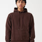 Brown Heavy Blend Fleece Hooded Sweatshirt