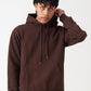 Brown Heavy Blend Fleece Hooded Sweatshirt