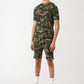 Camo T-Shirt And Short Set