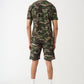 Camo T-Shirt And Short Set