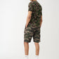 Camo T-Shirt And Short Set