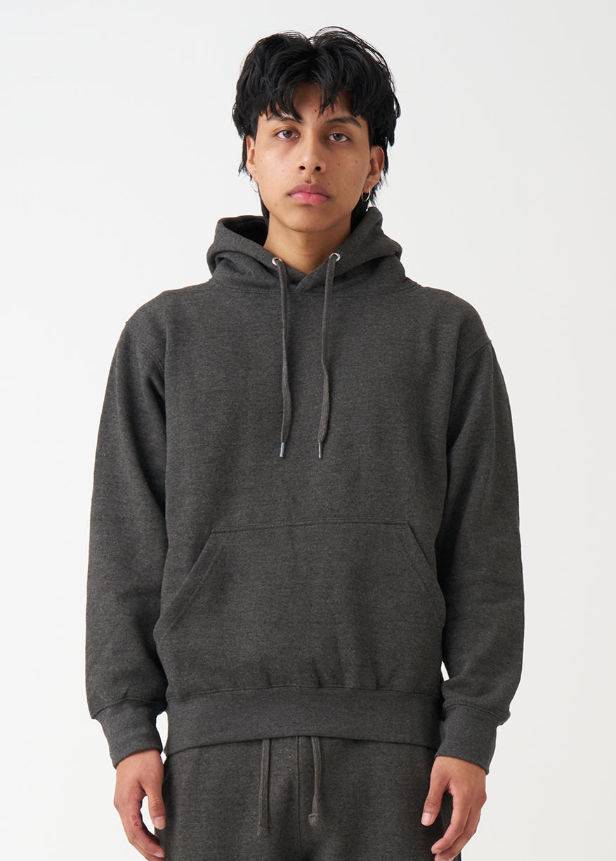 Charcoal Heavy Blend Fleece Hooded Sweatshirt