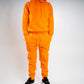 Neon Orange Heavy Blend Fleece SweatSuit