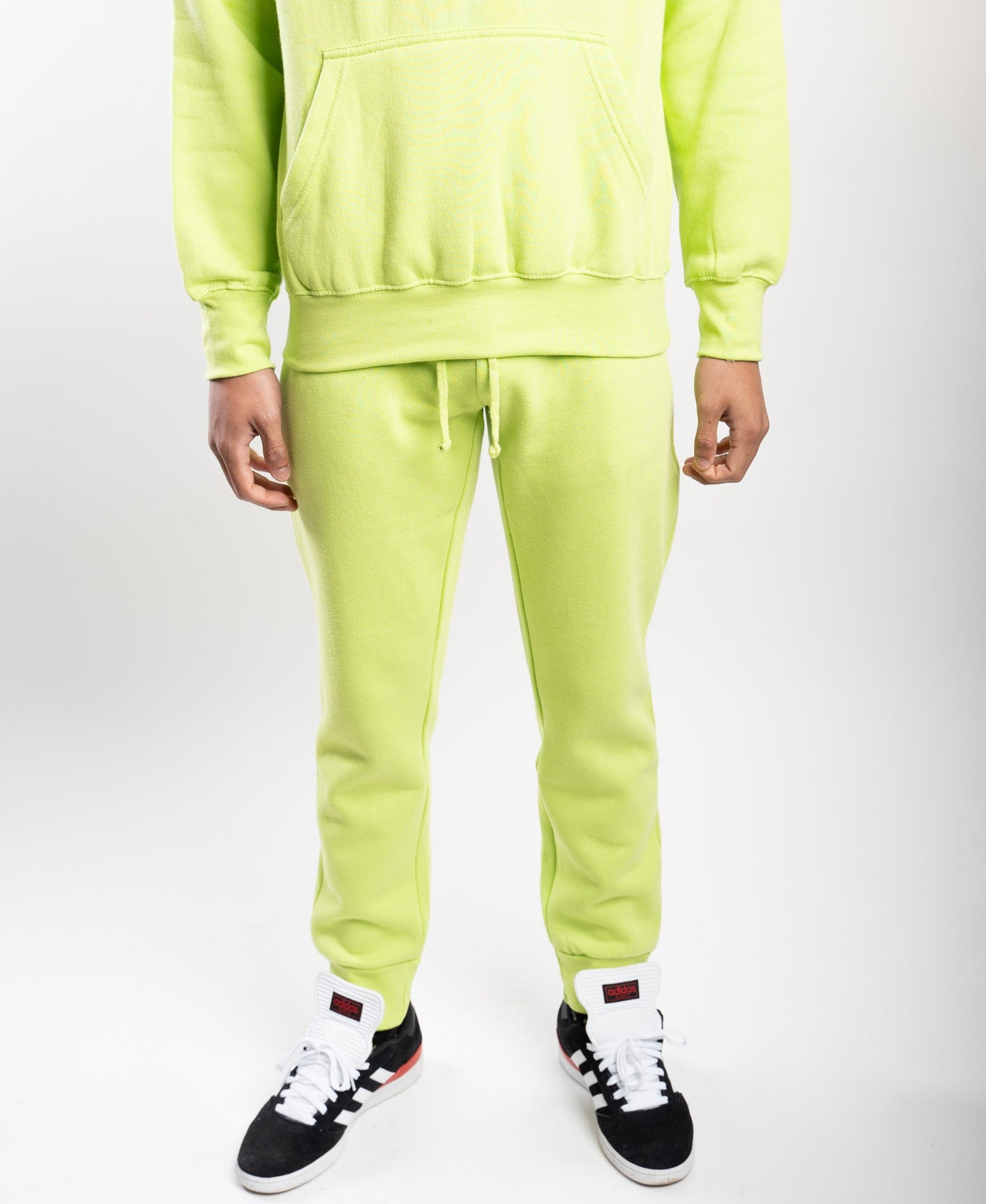 Lime Green Heavy Blend Fleece SweatSuit