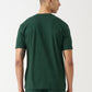 Dark Green Combed Cotton T-Shirt