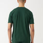 Dark Green Combed Cotton T-Shirt