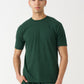 Dark Green Combed Cotton T-Shirt