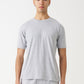 Gray Combed Cotton T-Shirt