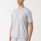 Gray Combed Cotton T-Shirt