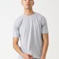 Gray Combed Cotton T-Shirt