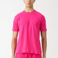 Hot Pink Combed Cotton T-Shirt