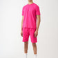 Hot Pink T-Shirt And Short Set