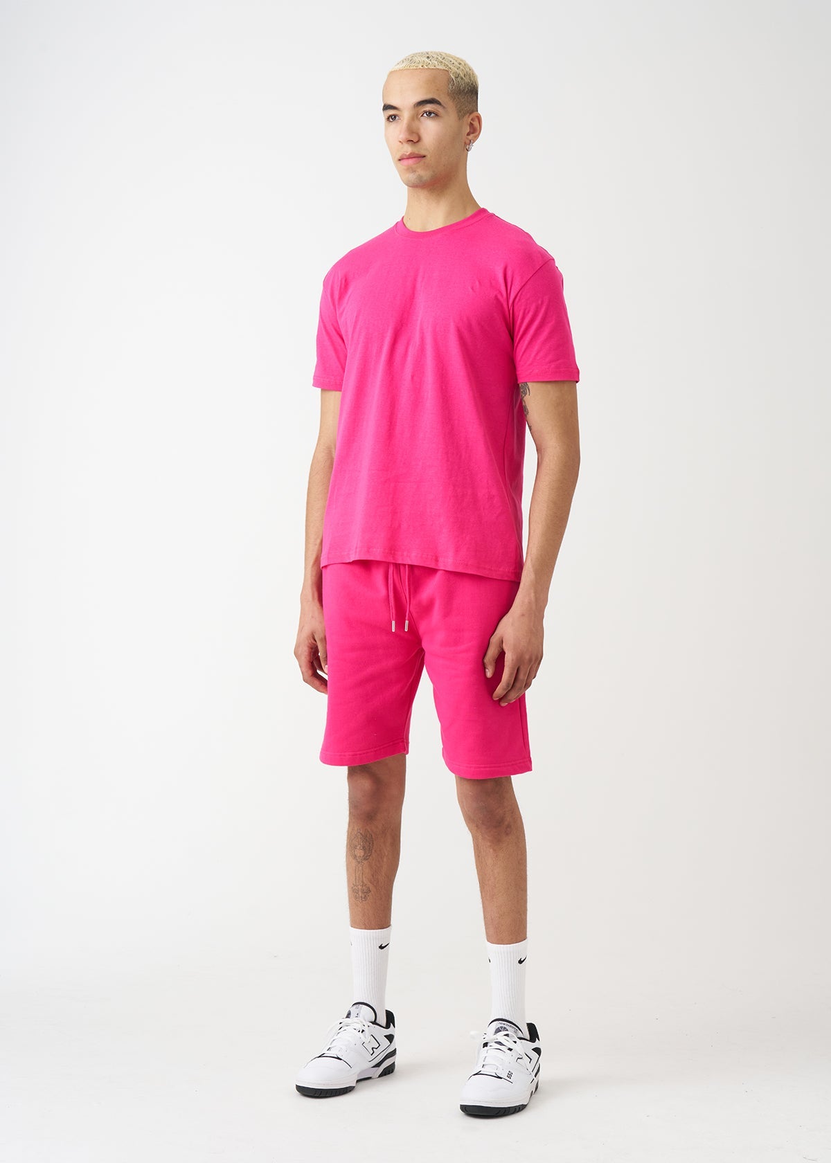 Hot Pink T-Shirt And Short Set