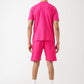 Hot Pink T-Shirt And Short Set