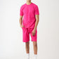 Hot Pink T-Shirt And Short Set