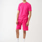 Hot Pink T-Shirt And Short Set