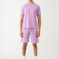 Lilac T-Shirt And Short Set