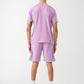 Lilac T-Shirt And Short Set