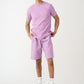 Lilac T-Shirt And Short Set