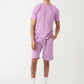 Lilac T-Shirt And Short Set