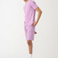 Lilac T-Shirt And Short Set