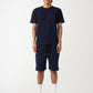 Navy T-Shirt And Short Set