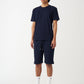 Navy T-Shirt And Short Set