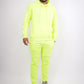 Neon Lime Heavy Blend Fleece SweatSuit