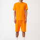 Orange T-Shirt And Short Set