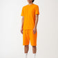 Orange T-Shirt And Short Set