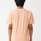 Peach Combed Cotton T-Shirt