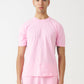 Pink Combed Cotton T-Shirt