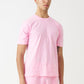 Pink Combed Cotton T-Shirt