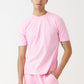 Pink Combed Cotton T-Shirt