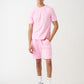 Light Pink T-Shirt And Short Set