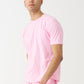 Pink Combed Cotton T-Shirt