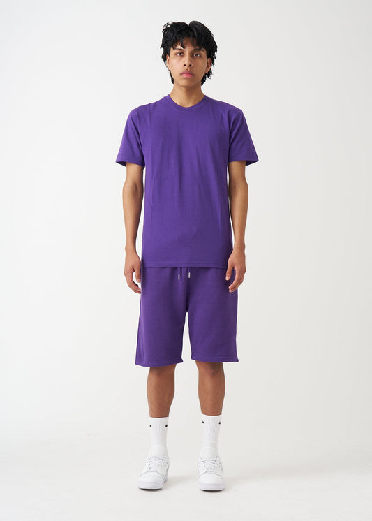 Purple T-Shirt And Short Set